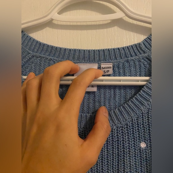 Elle Women’s Sweater Blue Size Small - Picture 3 of 5